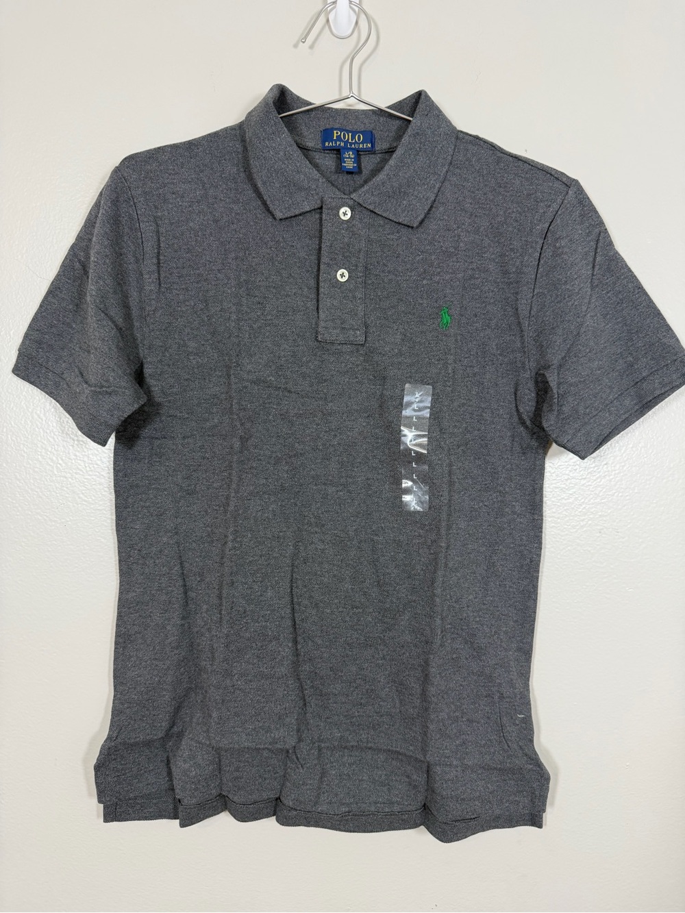 *NEW Ralph Lauren Polo Grey Youth Size Large